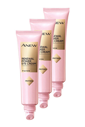 Avon Anew Protinol Power Göz Çevresi Kremi 15 Ml. Üçlü Set