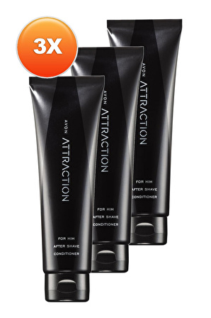 Avon Attraction Tıraş Sonrası Losyonu 100 Ml. Üçlü Set