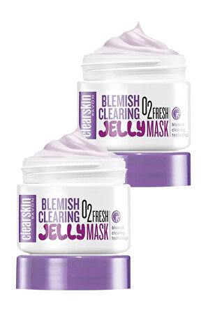 Avon Clearskin Blemish Clearing Jelly Yüz Maskesi 100 Ml. İkili Set