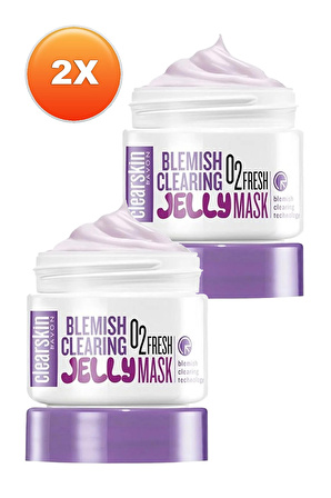 Avon Clearskin Blemish Clearing Jelly Yüz Maskesi 100 Ml. İkili Set