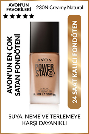 Avon True Power Stay Fondöten 30 Ml. Creamy Natural