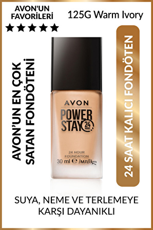 Avon True Power Stay Fondöten 30 Ml. Warm Ivory