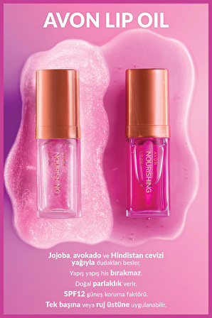 Avon True Nourishing Dudak Yağı 7 Ml. Shimmering Petal