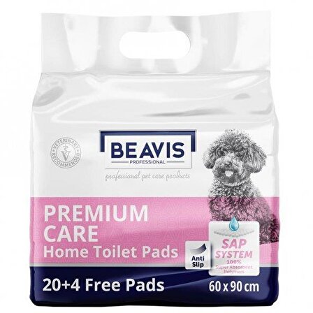 Beavis Dog  Premium Care Home Toilet Pads 20+4