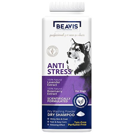 Beavis Dog Anti-Stress Dry Shampoo 150Gr