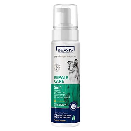 Beavis Repair Care 5 in 1 Aloe Veralı Kuru Köpek Şampuanı  200 Ml