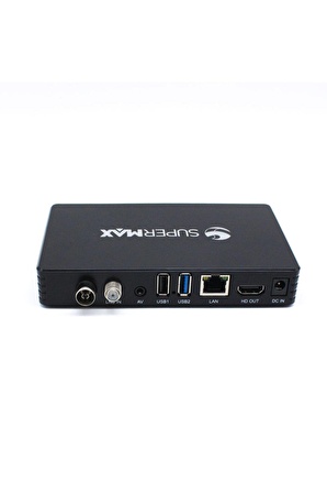 Supermax Pro Max 4K-8K Uydulu Hybrid TV Box