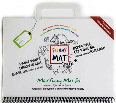 Akademi Çocuk Funny Mat Mini Set