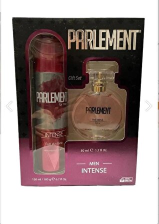 Parlement Men Set - Deodorant Full Active 150 ml + Parfüm Intense 60 ml