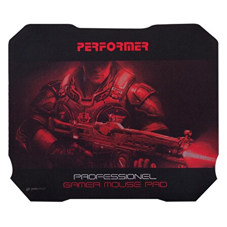 Polosmart PGM07 Gaming Mouse + Mouse Pad Kırmızı