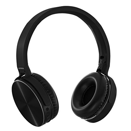 MF Product Acoustic 0128 Mikrofonlu Kulaküstü Kablosuz Bluetooth Kulaklık Siyah