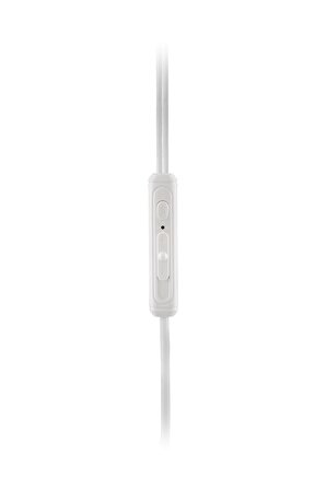 MF Product Acoustic 0152 Mikrofonlu Kablolu Kulakiçi Kulaklık Beyaz-Gold