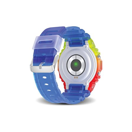 Polosmart PSSW08 Hyper-G Akıllı Saat Renkli Mavi