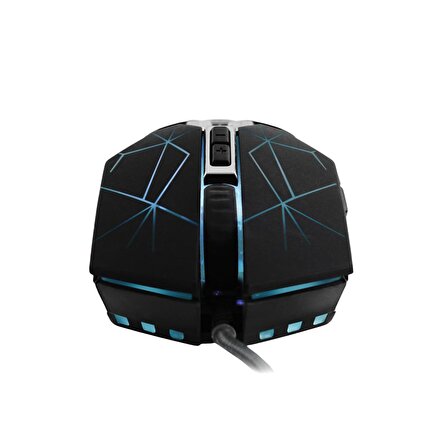 MF Product Strike 0587 RGB Kablolu Gaming Mouse Siyah