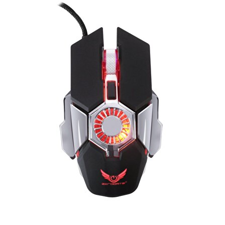 MF Product Strike 0593 Rgb Kablolu Fanlı Gaming Mouse Siyah