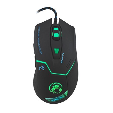 MF Product Strike 0609 Işıklı Kablolu Gaming Mouse Siyah