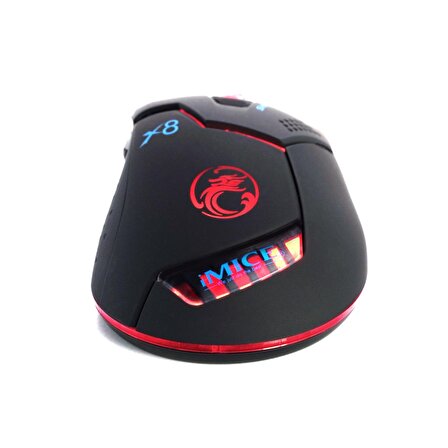 MF Product Strike 0609 Işıklı Kablolu Gaming Mouse Siyah