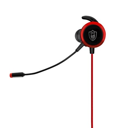 MF Product Strike 0643 Mikrofonlu Kablolu Kulakiçi Oyuncu Kulaklığı Kırmızı
