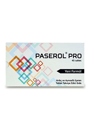 Paserol Pro 45 Tablet Yeni Formül Daha Güçlü