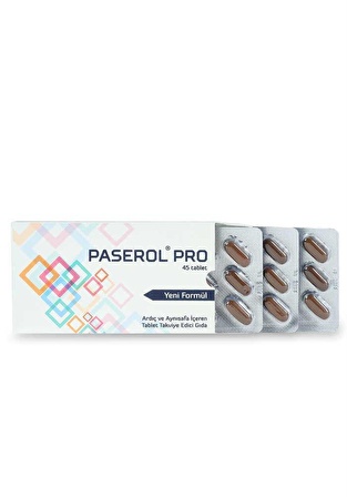 Paserol Pro 45 Tablet Yeni Formül Daha Güçlü