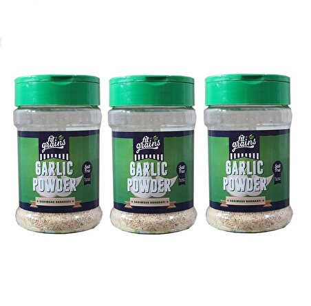 Garlic Powder Sarımsak Baharatı Tuzsuz 80 g 3 Adet