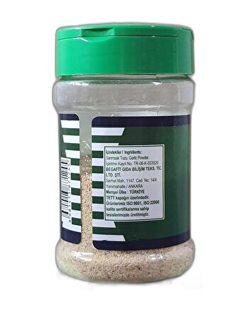 Garlic Powder Sarımsak Baharatı Tuzsuz 80 g 3 Adet