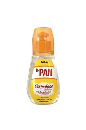 Dr. Pan Suklarozlu Sıvı Tatlandırıcı 200 ml Sucralose