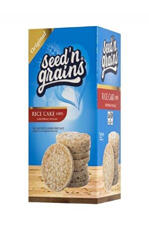 Seed'n Grains Rice Cake Pirinç Patlağı (135 Gr)