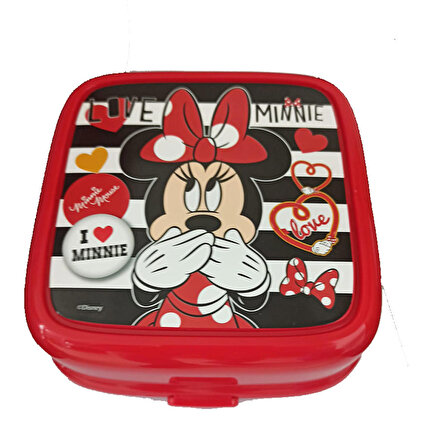 Minnie Mouse İki Bölmeli Beslenme Kabı Iconıc Forever 41418