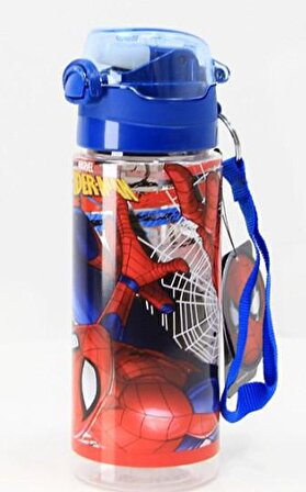 Erkek Çocuk Spiderman Tritan Matara 500 ml. Due Wall