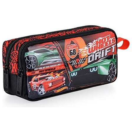 Hot Wheels Kalem Çantası Çift Gözlü Drift