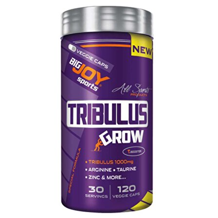 BigJoy Sports Tribulus GRW 120 Bitkisel Kapsül