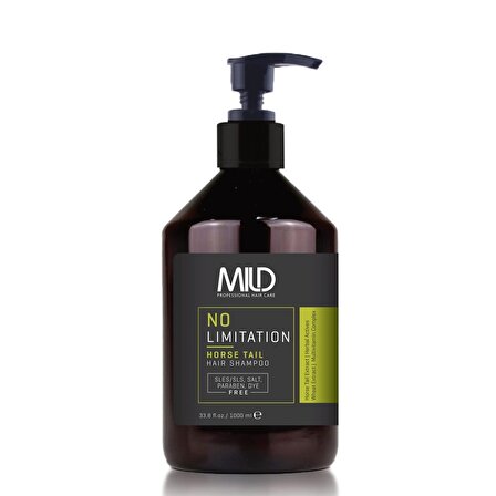 Mild Professional Hair Care No Limitation Horse Tail Shampoo 1000ml.