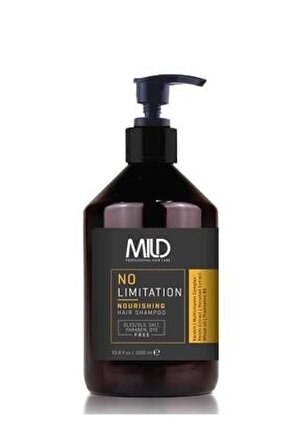  Mild No Limitation Nourshing Shampoo Nemlendirici Şampuan 1000ml..