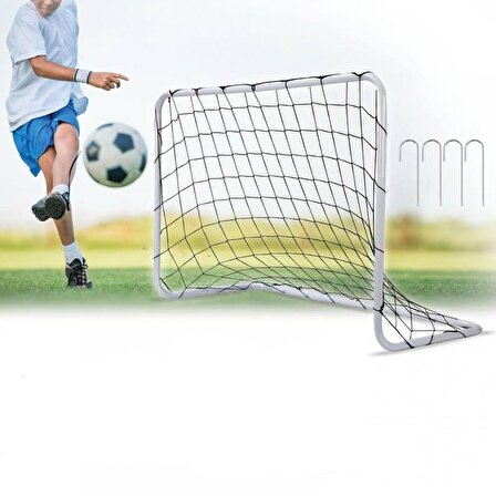 Hedyex Metal Minyatür Futbol Kalesi 60cm x 90cm 3-Athlon T136