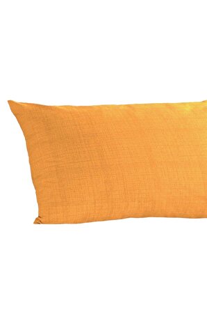 Ranforce Yan Yatış Yastık Kılıfı Sarı-40 x 120