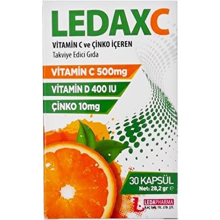 LedaPharma Ledax C 30 Kapsül