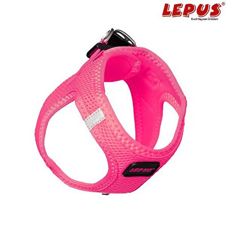 Lepus Köpek Göğüs Tasması (XXS) Neon Pembe