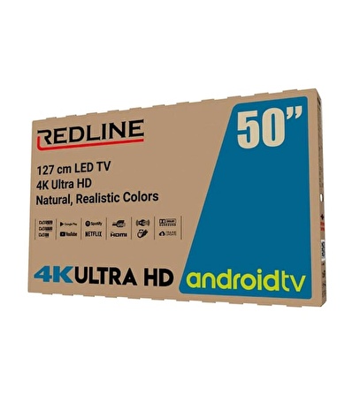 Redline 50¨ Android 4K TV