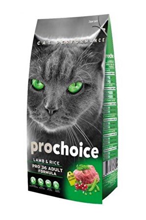 ProChoice Pro 36 Lamb Kuzu Etli Yetişkin Kedi Maması 15 Kg