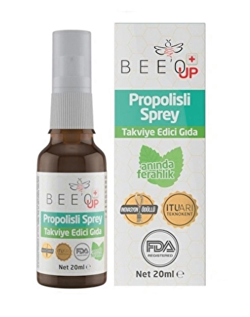 Bee`o Up Propolisli Boğaz Spreyi 20 ml