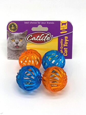 Catlife Zilli Kedi Oyuncağı 4'lü