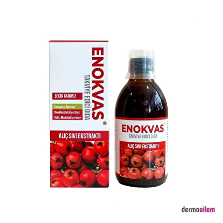 Enokvas Alıç Sıvı Ekstraktı 250 ml