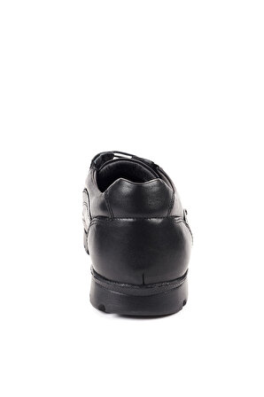 Forelli BROKS-H Comfort Erkek Deri Ayakkabı Siyah