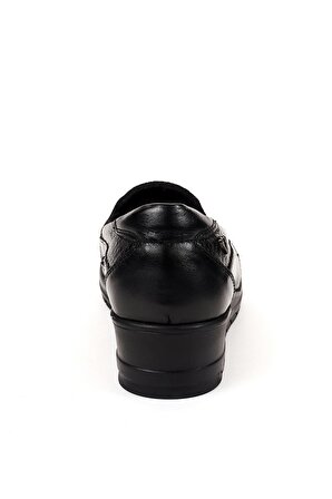 Forelli MIMOZA-H Comfort Kadın Deri Ayakkabı Siyah