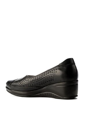 Forelli ZEGA-G Comfort Kadın Ayakkabı Siyah