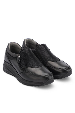 Forelli MELDA-G Comfort Kadın Ayakkabı Siyah
