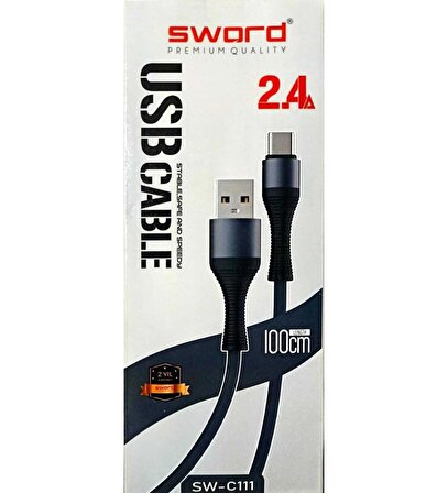 Sword 2.4A Micro USB USB Kablo