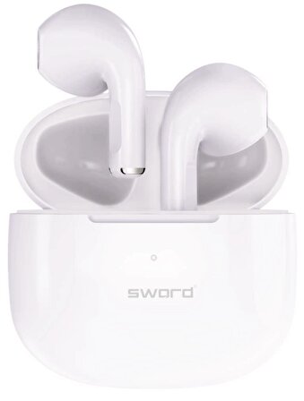 Sword Mınova SW2100 TWS Kulak İçi Bluetooth Kulaklık - Beyaz