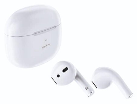 Sword Mınova SW2100 TWS Kulak İçi Bluetooth Kulaklık - Beyaz